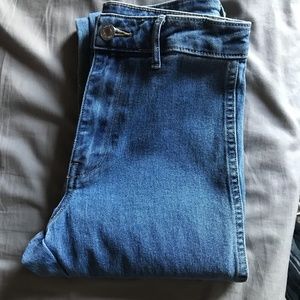 H&M high waisted denim jeans